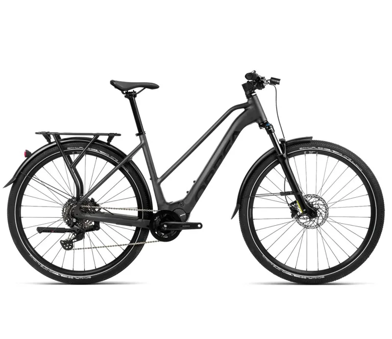 Orbea Kemen Mid 40 Trekking Bike In Metallic Night Black