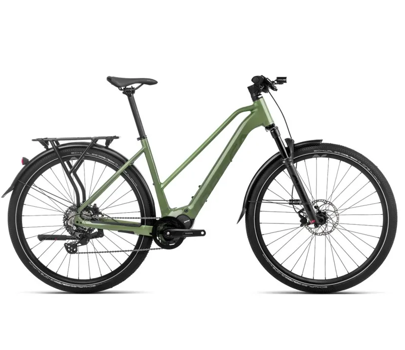 2023 Orbea Kemen Mid 30 Trekking Bike in Urban Green