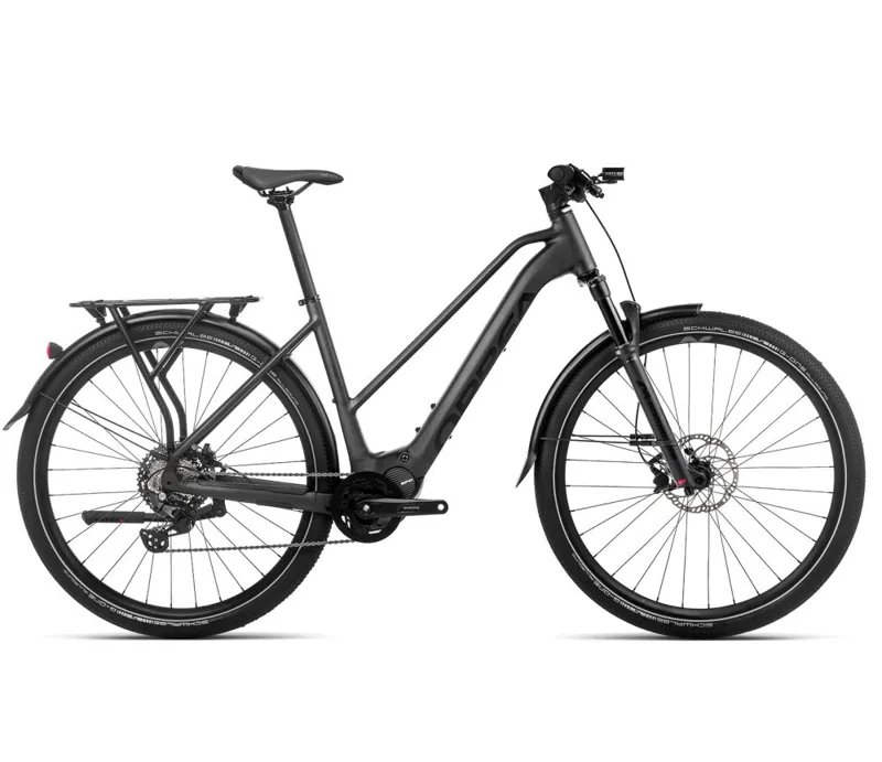 2023 Orbea Kemen Mid 30 Trekking Bike in Metallic Night Black