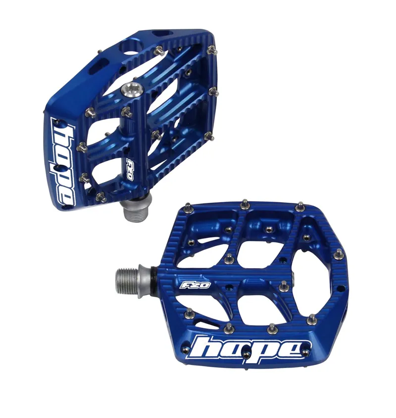 Hope F20 Pedals in Blue