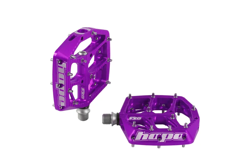 Hope F20 Pedals in Purple