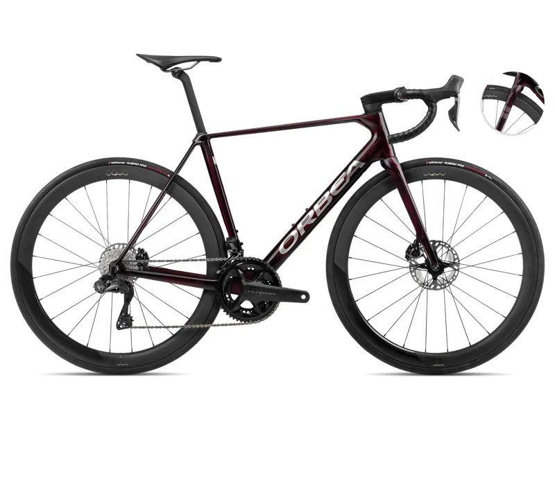 2024 Orbea Orca M20iltd Road Bike In Wine Red /Titanium