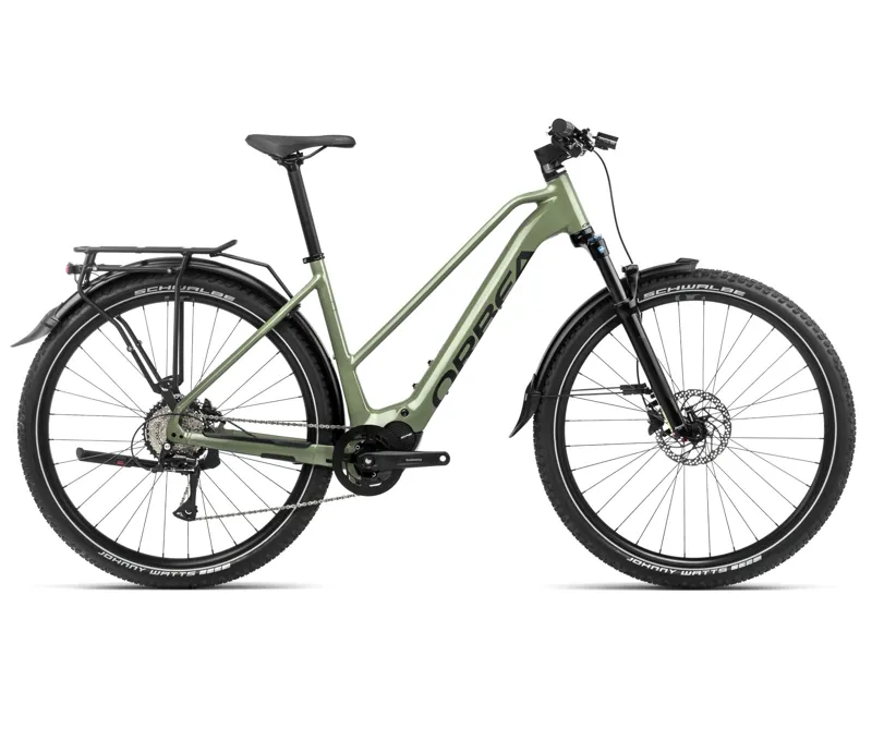2024 Orbea Kemen Mid Suv 40 Trekking Bike in Urban Green
