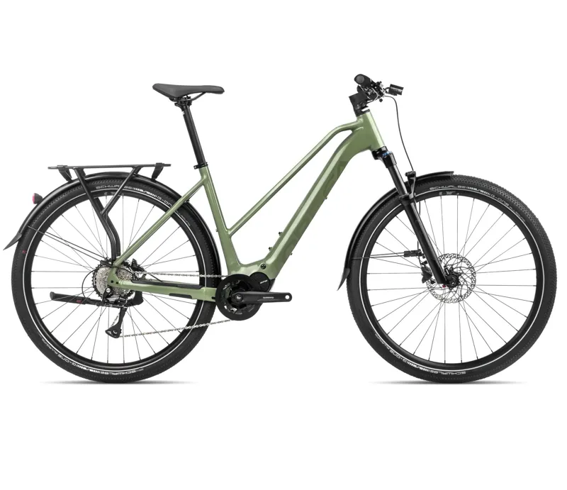 Orbea Kemen Mid 40 Trekking Bike in Urban Green
