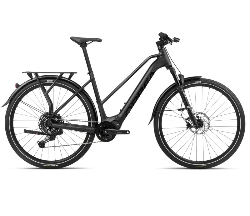 2024 Orbea Kemen Mid 30 Trekking Bike in Metallic Night Black