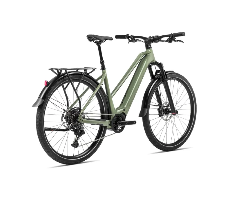 Orbea Kemen Mid 40 Trekking Bike in Urban Green-2