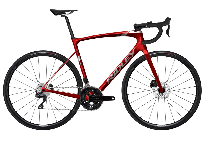 2024 Ridley Fenix Disc - 105 DI2 - Candy Red Metallic
