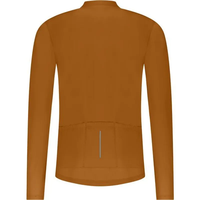 SHIMANO Men's Element LS Jersey Bronze-1