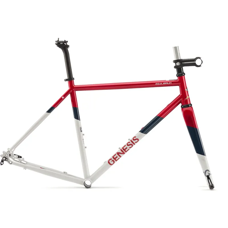 2018 Genesis Equilibrium Disc 725 Frameset in White