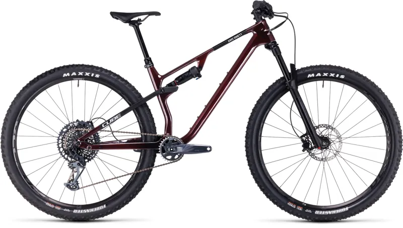 2024 Cube AMS One11 C:68x Pro 29 - Mountain Bike - Liquid Red and Carbon