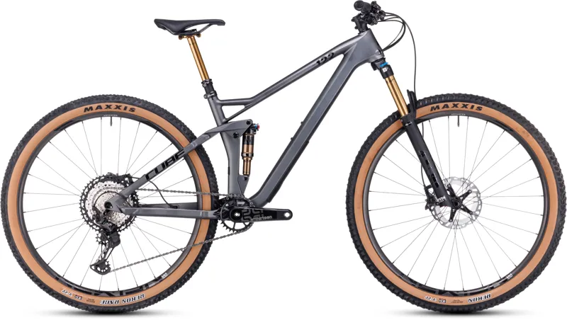 2023 Cube Stereo 120 HPC SLT 29 - Full Suspension - Prizm Silver