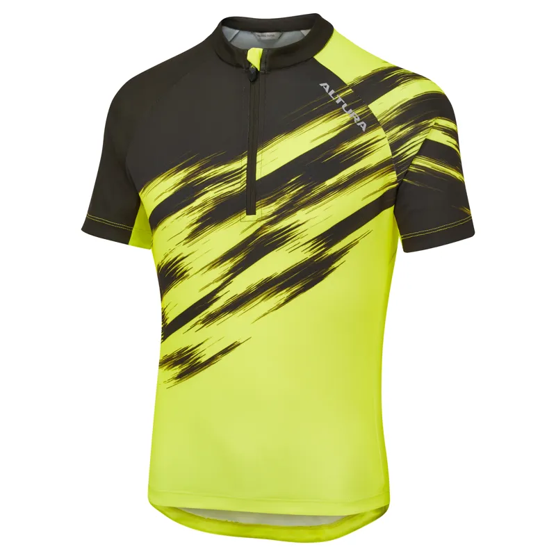 2021 Altura Kids Airstream Short Sleeve Jersey in Yellow
