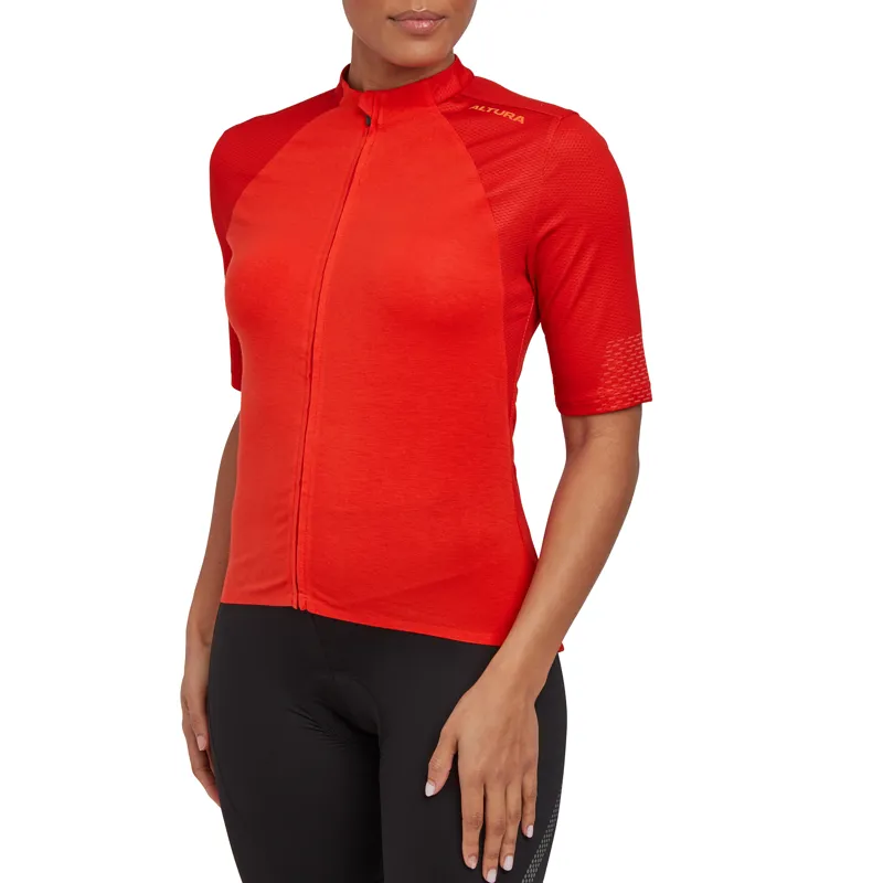2021 Altura Endurance Womens Short Sleeve Jersey in Red