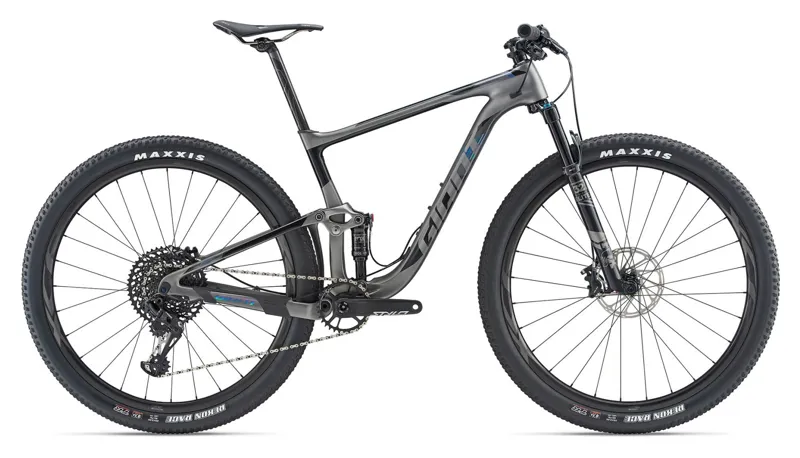 2019 Giant Anthem Advanced Pro 29er 1 Carbon Mens FS Mountain Bike Grey