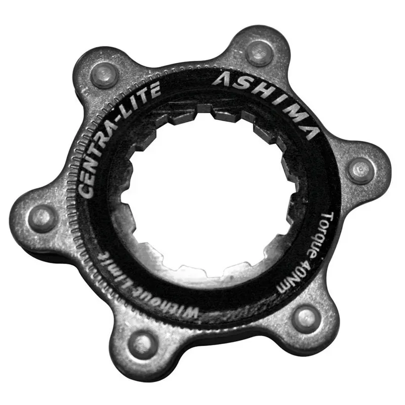 Ashima Ultra Light Centre Lock Hub Adaptor in Grey