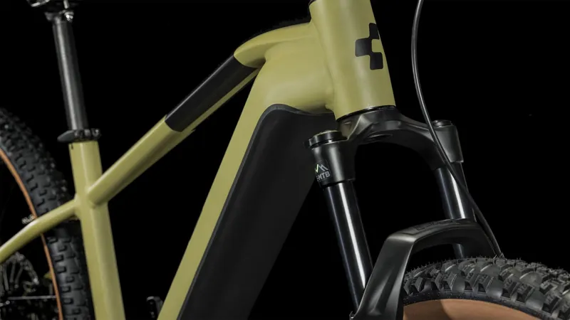 2023 Cube Reaction Race - Electric Mountain Bike - Olive/Green-7