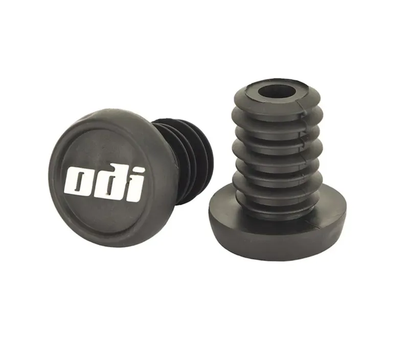 Odi BMX Two Colour Push-in Plugs in Black