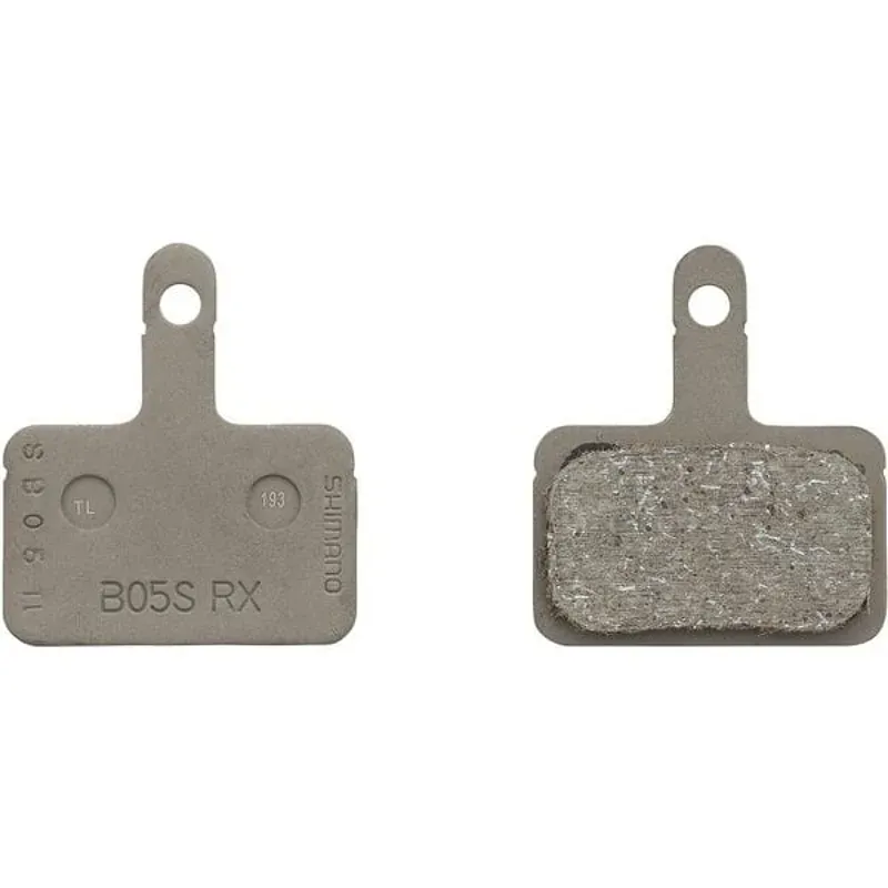 SHIMANO B05S-RX disc pads and spring resin pad steel back-1