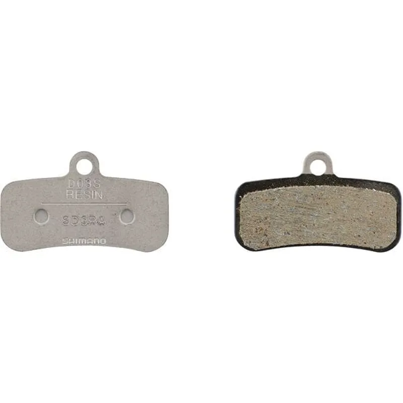 SHIMANO D03S RX disc pads and spring resin pad steel back 