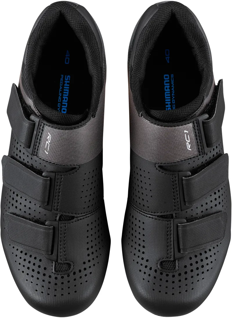 Shimano RC1W - Womens specific 3bolt Road Cycling Shoes - Black-1