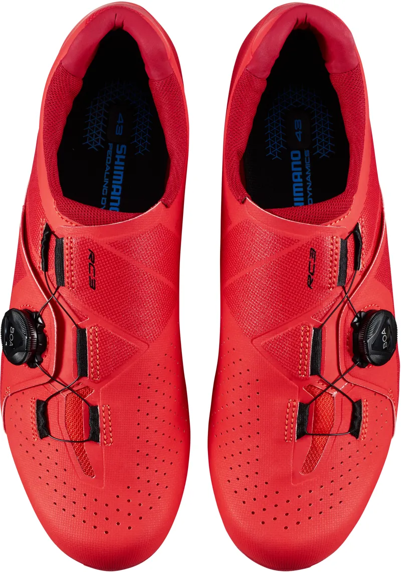 Shimano RC3 - 3bolt Road Cycling Shoes - Red-1