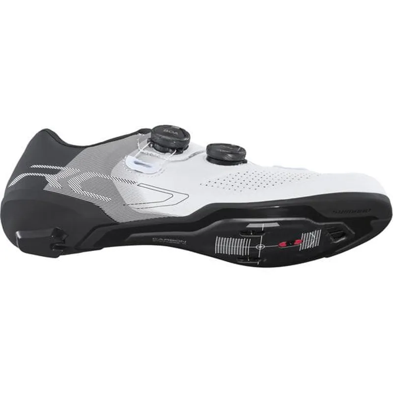 Shimano RC7 - 3bolt Road Cycling Shoes - White-3