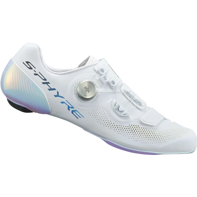 Shimano S-Phyre RC9PWR - 3bolt Road Cycling Shoes - White