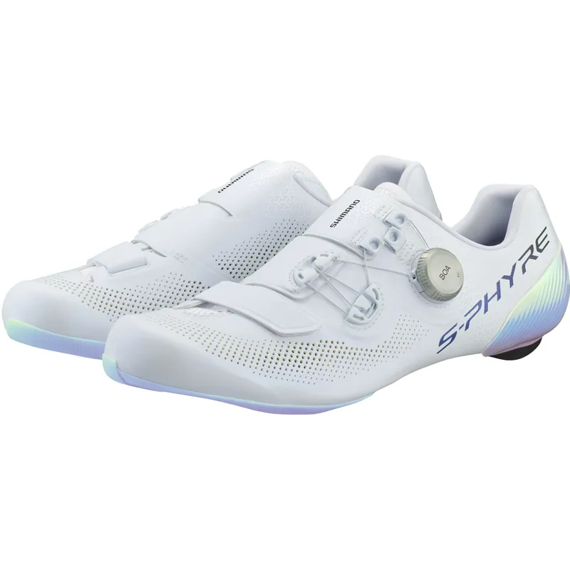 Shimano S-Phyre RC9PWR - 3bolt Road Cycling Shoes - White-4