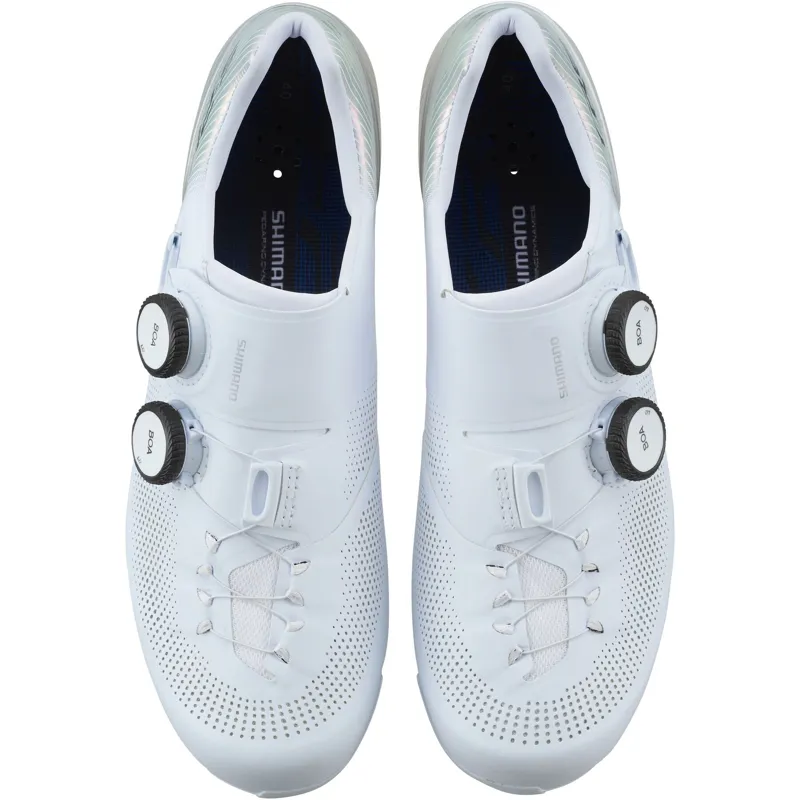 Shimano S-Phyre RC9W - Womens specific 3bolt Road Cycling Shoes - White-1