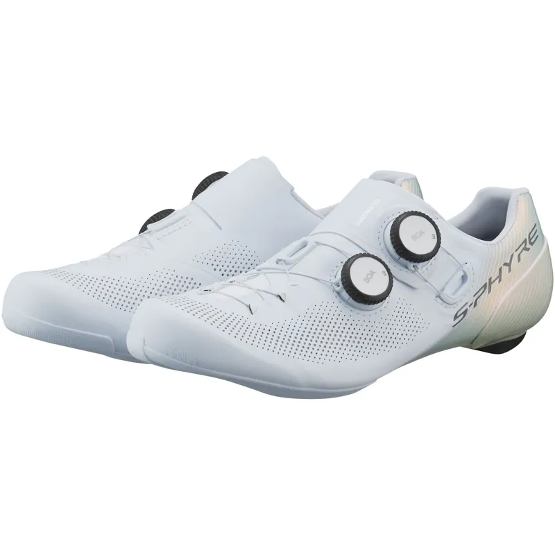 Shimano S-Phyre RC9W - Womens specific 3bolt Road Cycling Shoes - White-4