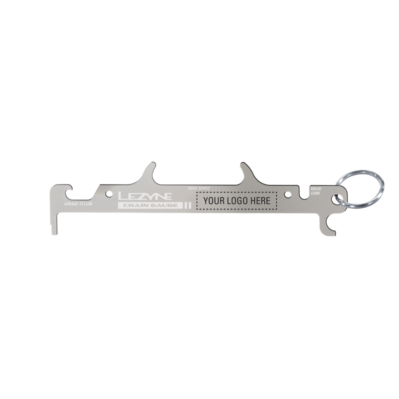 Lezyne Chain Gauge in Silver-4