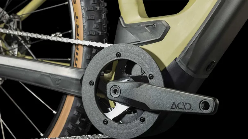 2023 Cube Reaction Race - Electric Mountain Bike - Olive/Green-8