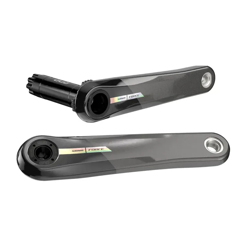SRAM Force D2 Crankarm Assem. w/o BB/Chainrings Etc in Iridescent