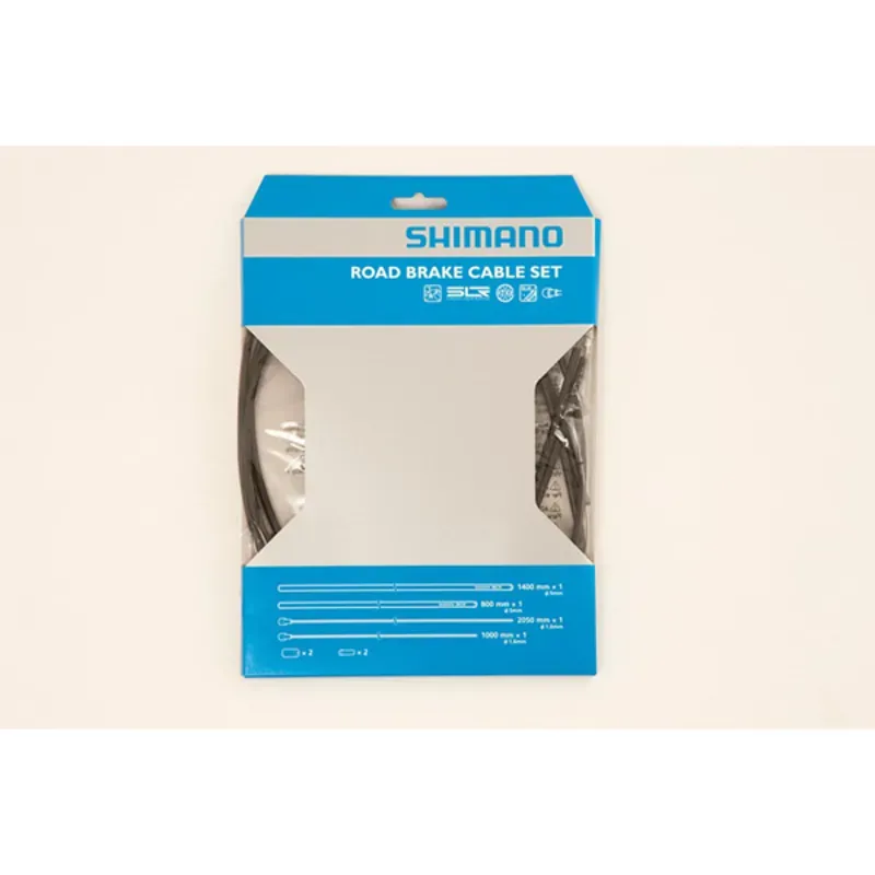 Shimano SIL-TEC Road Brake Cable Set in Black