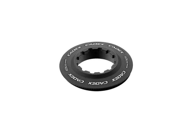 Cadex Center Lock Rings For Center Lock Disc Brakes in Black