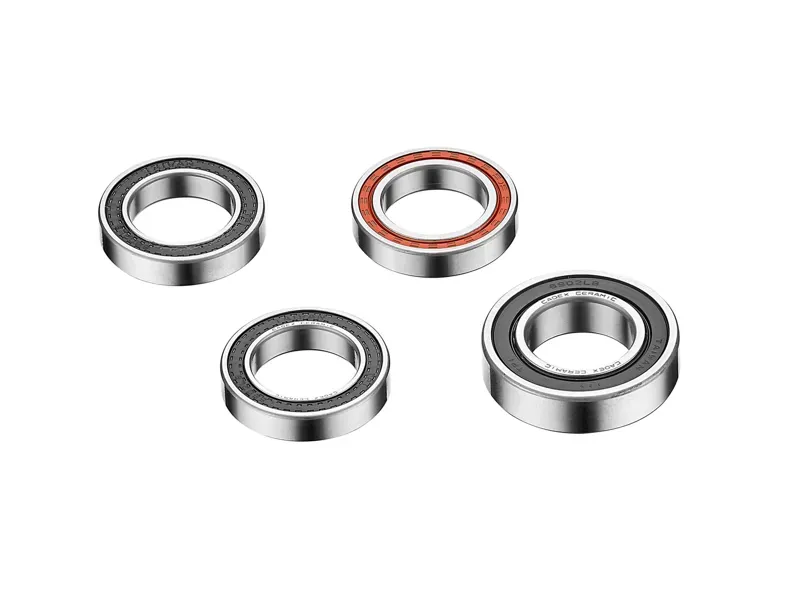 Cadex R1/R2 Rear Hub Ceramic Bearings for Rim Brake in Black