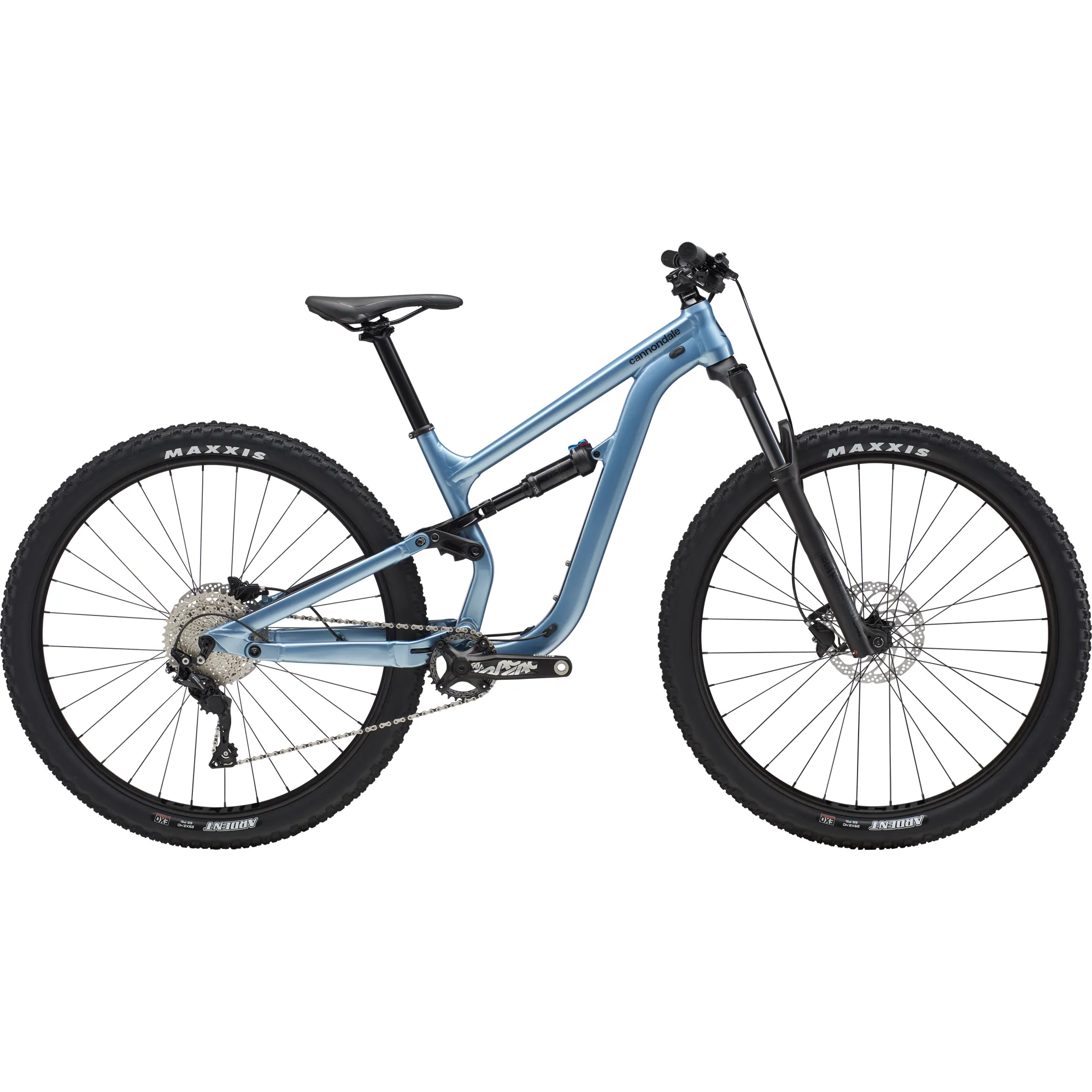 2019 Cannondale Habit Al 3 Womens Full Suspension Mountain Bike in Blue