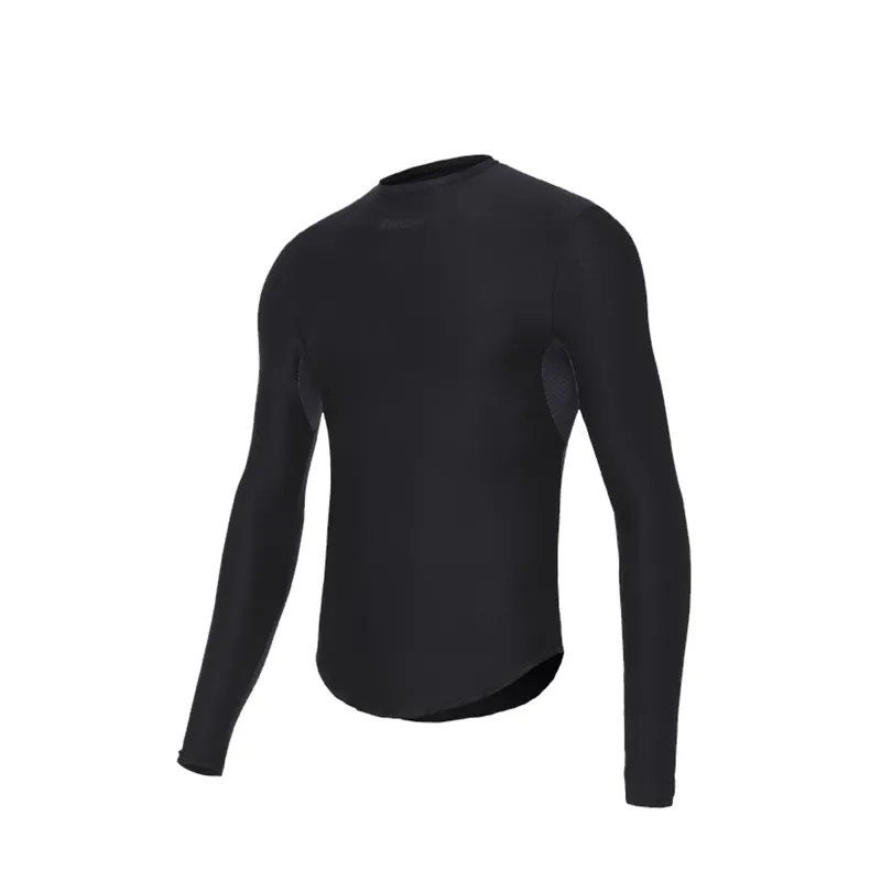 Santini 365 Caldo Long Sleeved Baselayer in Black