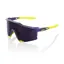 100% Speedcraft Purple Lens Sunglasses in Digital Brights