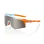 100% Speedcraft HiPER Silver Mirror Lens Sunglasses in Two Tone