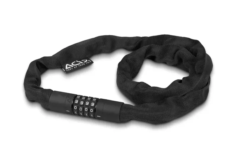Acid Corvid C120 Chain Combination Lock in Black