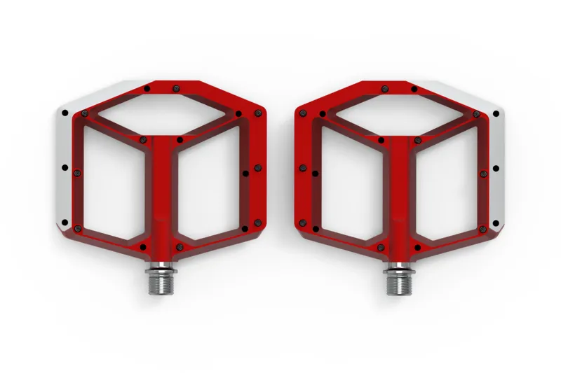 Acid Flat A2-IB Pedals in Red
