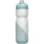 Camelbak Podium Chill 600ml Outdoor Bottle in Grey/Teal Stripe