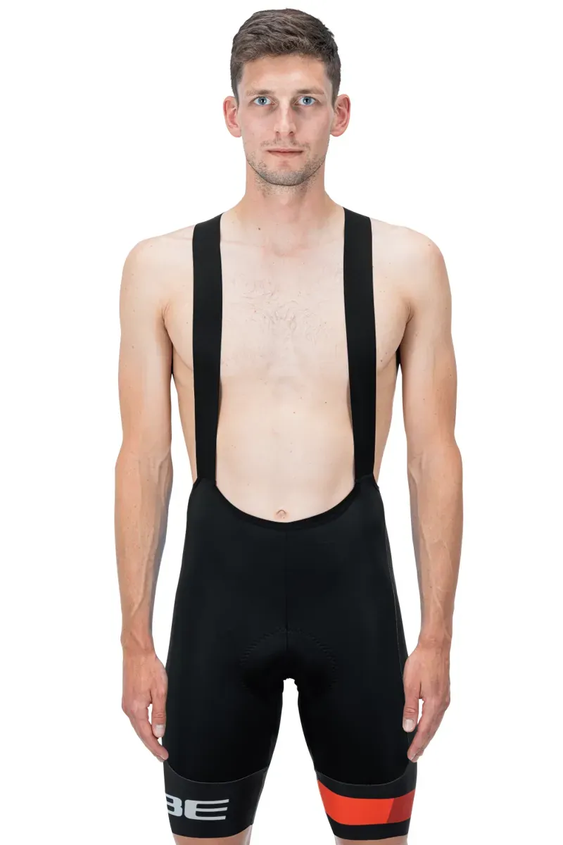 2021 Cube Teamline Pro Bib Shorts in Black