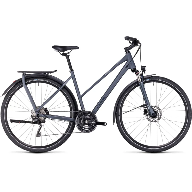 Cube Kathmandu EXC Touring Bike in Dark Grey/Grey-1