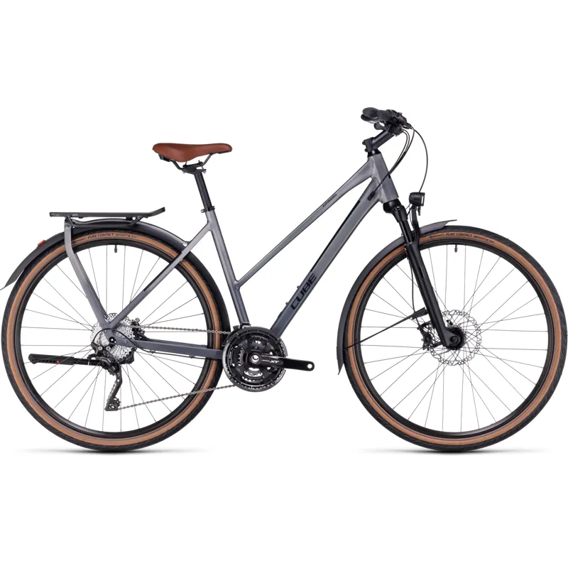 Cube Kathmandu SLX Touring Bike in Prizmsilver/Black-1