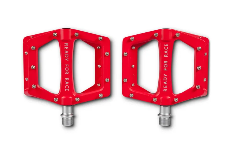 RFR Flat Race Pedals in Red