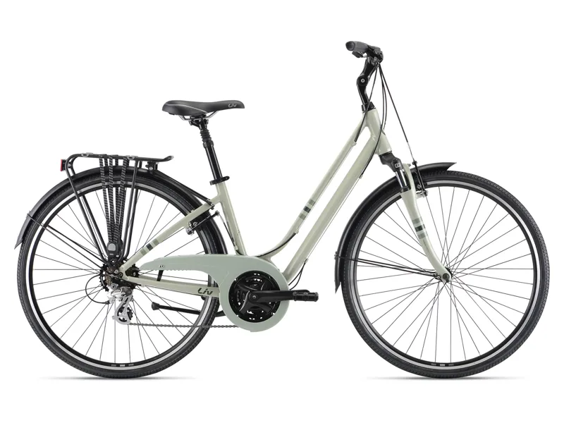 2021 Liv Flourish FS 2 - Hybrid Bike - Grey