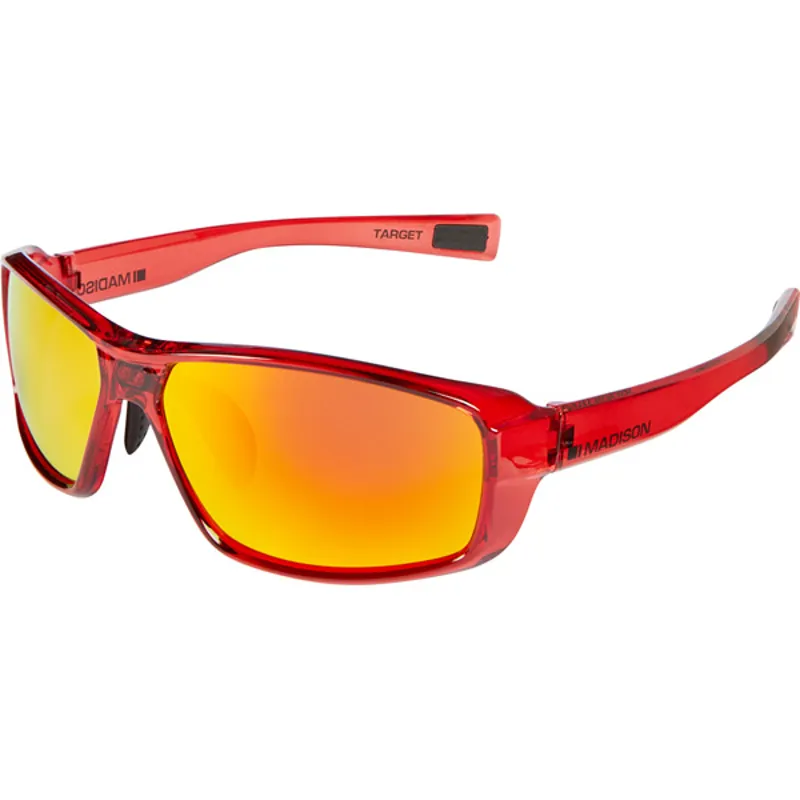 Madison Target Glasses in Red
