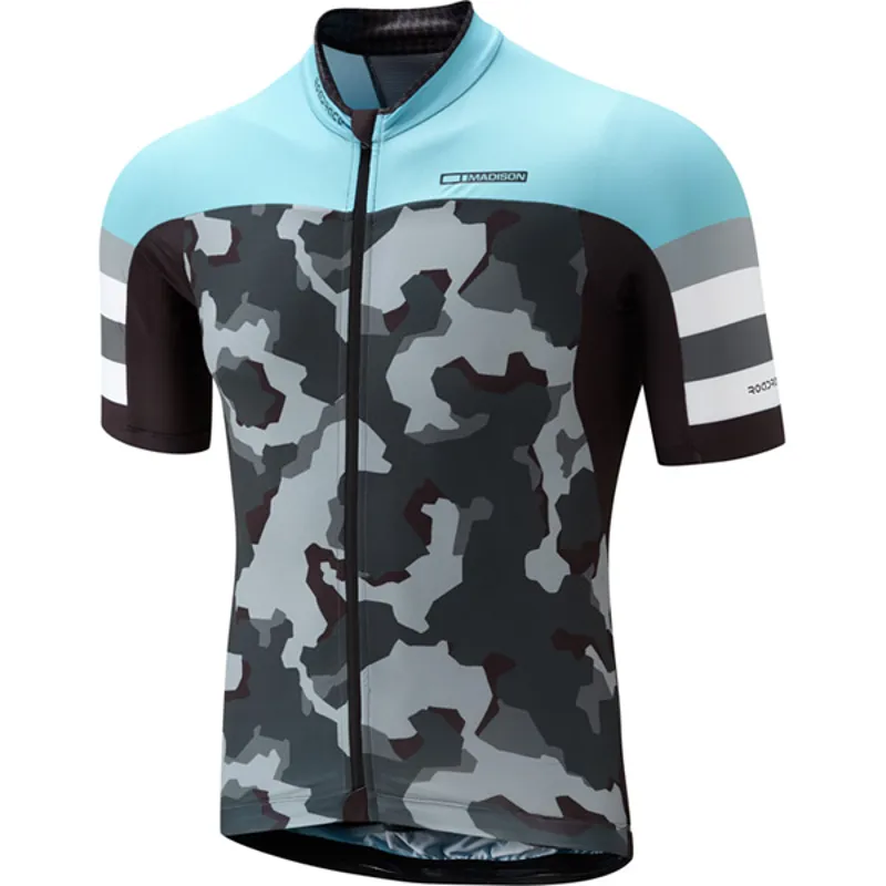 Madison RoadRace Premio Short Sleeved Mens Jersey in Blue